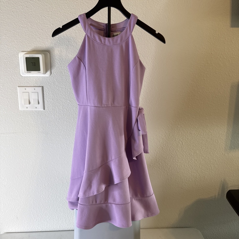 Emerald Sundae Juniors Dress Purple Sizeβ 14